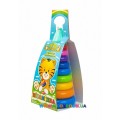 Игрушка развивающая Пирамидка Люкс Тигрес 39104